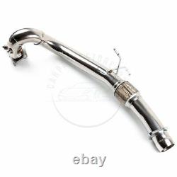 RACING TURBO Exhaust Pipe EXHAUST for 2011 MAZDA 3 MPS 2.3 MAZDASPEED3 STAINLESS