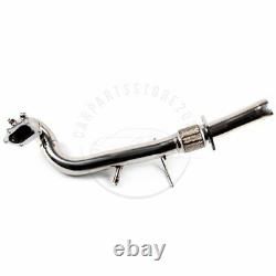RACING TURBO Exhaust Pipe EXHAUST for 2011 MAZDA 3 MPS 2.3 MAZDASPEED3 STAINLESS