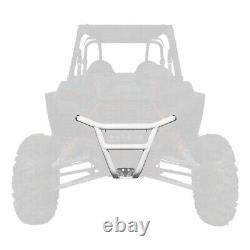 RZR S 900 1000 2021+ Tubular Steel Racing Bumper Heavy Duty USA WHITE Powdercoat