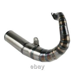 Racing Exhaust Muffler Pipe For Honda DIO AF18 AF25 90cc-125cc Stainless Steel