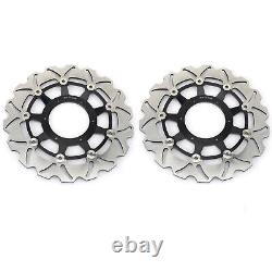 Racing Front Brake Rotors Disc Pads For Honda CBR600F4i CBR600F Sport F4i 01-07