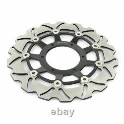 Racing Front Brake Rotors Disc Pads For Honda CBR600F4i CBR600F Sport F4i 01-07