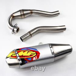 Racing Full System Exhaust Pipe Kit Stainless Steel FOR KAWASAKI KLX300R 20-24