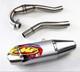 Racing Full System Exhaust Pipe Kit Stainless Steel Kawasaki Klx300r 2020-2024