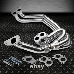 Racing Header Tubular Exhaust Manifold Extractor For 02-07 Impreza Wrx/sti Ej25