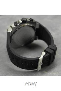 Racing Men 47mm Stainless Steel Black + Steel Grey dial VD57 Quartz