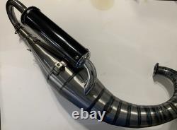 Racing Pipe Honda Dio Af18 Af25 Af28 90cc 110c 125cc Stainless Steel