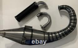 Racing Pipe Honda Dio Af18 Af25 Af28 90cc 110c 125cc Stainless Steel