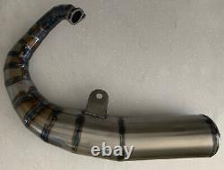 Racing Pipe Honda Dio Af18 Af25 Af28 90cc 110c 125cc Stainless Steel USA Seller