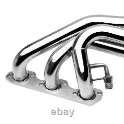 Racing Ss Long-tube Header Exhaust Manifold For 94-04 Mustang Sn95 3.8l V6 Pony