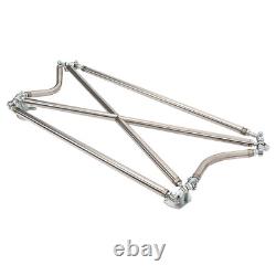 Rear Racing Cross Strut Bar Stainless Steel Fits Honda Civic EK9 1992-2000