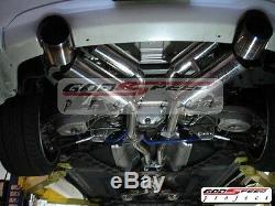 Rev9 Fits 350z Z33/g35 Coupe Full Stainless Steel Catback Exhaust System Set