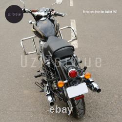 Rhino Racing Exhausts For Royal Enfield Bullet 650 V4 (Stainless Steel)