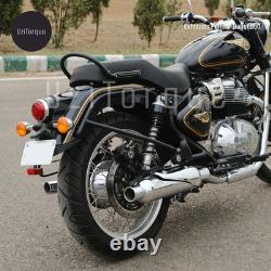 Rhino Racing Exhausts For Royal Enfield Bullet 650 V4 (Stainless Steel)