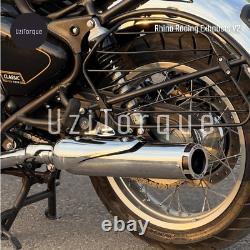 Rhino Racing Exhausts For Royal Enfield Classic 650 V2 (Stainless Steel)