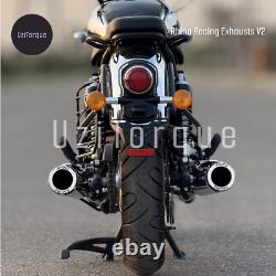 Rhino Racing Exhausts For Royal Enfield Classic 650 V2 (Stainless Steel)