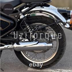 Rhino Racing Exhausts For Royal Enfield Classic 650 V4 (Stainless Steel)