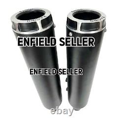 Rhino Racing Stainless Steel Exhaust, Black Fit For Royal Enfield Shotgun 650