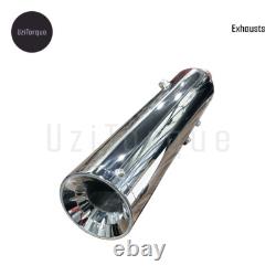 Rhino Racing Stainless Steel Exhaust Fit For Royal Enfield Meteor 350 (Standard)