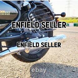 Rhino Racing Stainless Steel Exhaust Fit For Royal Enfield Super Meteor 650