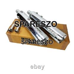 Rhino Racing Stainless Steel Exhaust Fit For Royal Enfield Super Meteor 650