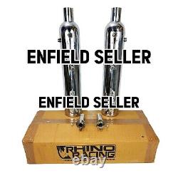 Rhino Racing Stainless Steel Exhaust Fit For Royal Enfield Super Meteor 650