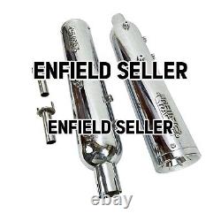 Rhino Racing Stainless Steel Exhaust Fit For Royal Enfield Super Meteor 650