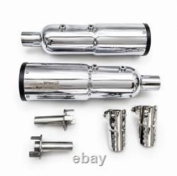 Rhino Racing Stainless Steel Exhaust Fit For Royal Enfield Super Meteor 650 V4