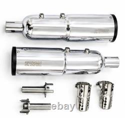 Rhino Racing Stainless Steel Exhaust Fit For Royal Enfield Super Meteor 650 V4