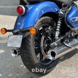 Rhino Racing Stainless Steel Exhausts Fit For Royal Enfield Meteor 650