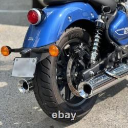 Rhino Racing V1 (Stainless Steel) Exhausts For Royal Enfield Super Meteor 650