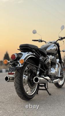Rhino Racing V2 (Stainless Steel) Exhausts For Royal Enfield CLASSIC 650