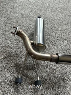 Rush Racing Exhaust off a Mazda Miata Stainless Steel