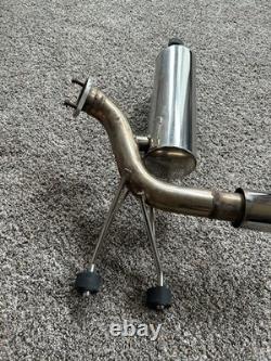 Rush Racing Exhaust off a Mazda Miata Stainless Steel