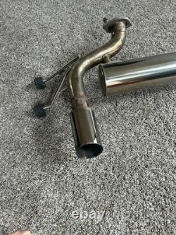 Rush Racing Exhaust off a Mazda Miata Stainless Steel