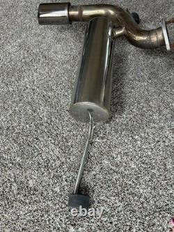 Rush Racing Exhaust off a Mazda Miata Stainless Steel