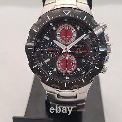 SEIKO F1 HONDA Racing 7T92 Chronograph Limited Edition Men's Watch Lot #41