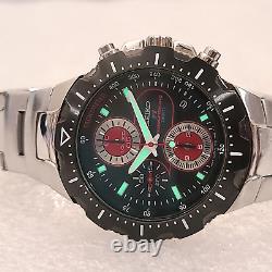 SEIKO F1 HONDA Racing 7T92 Chronograph Limited Edition Men's Watch Lot #41