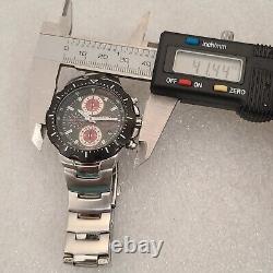 SEIKO F1 HONDA Racing 7T92 Chronograph Limited Edition Men's Watch Lot #41