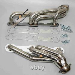 SHORTY EXHAUST HEADER MANIFOLD Fit Chevy GMC 5.0 /5.4 / 5.7 small block V8 New