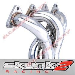 SKUNK2 Alpha Series Racing Header for Honda Civic D-Series D15 D16