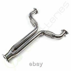 SS Y-Pipe Downpipe Racing Exhaust For 350Z Fairlady for Z33/G35 VQ35 3.5L NEW