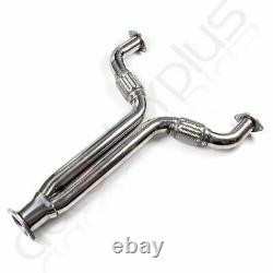 STAINLESS RACING EXHAUST Y-PIPE DOWNPIPE FOR NISSAN 03-07 for 350Z G35 3.5L DOHC