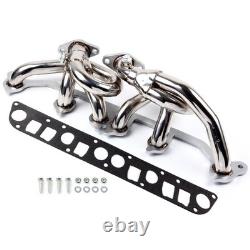 STAINLESS RACING MANIFOLD HEADER/EXHAUST for 00-06 JEEP WRANGLER TJ 4.0L l6