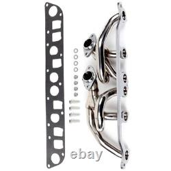 STAINLESS RACING MANIFOLD HEADER/EXHAUST for 00-06 JEEP WRANGLER TJ 4.0L l6