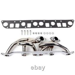 STAINLESS RACING MANIFOLD HEADER/EXHAUST for 00-06 JEEP WRANGLER TJ 4.0L l6