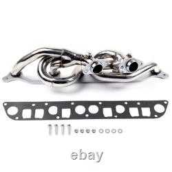 STAINLESS RACING MANIFOLD HEADER/EXHAUST for 00-06 JEEP WRANGLER TJ 4.0L l6