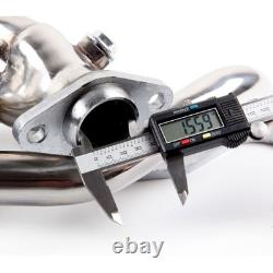 STAINLESS RACING MANIFOLD HEADER/EXHAUST for 00-06 JEEP WRANGLER TJ 4.0L l6