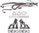 Stainless Steel Racing Header Exhaust For Ford Probe/mazda Mx-6 1993-1997