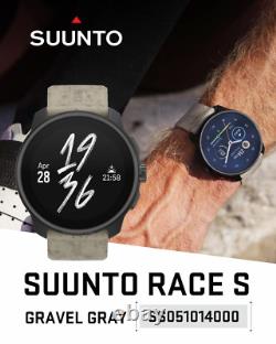 SUUNTO Race S Sports Steel Smartwatch Gravel Gray GPS AMOLED (OpenBox)